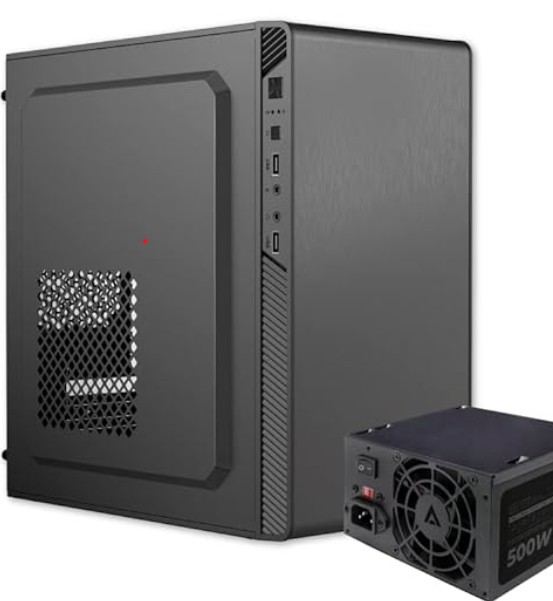Imagen GABINETE MINI TORRE ATX ACTECK FUSSION II GI440 RGB FDP 500W