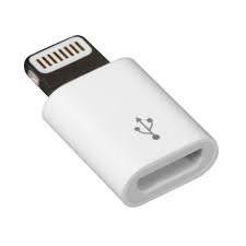 Imagen ADAPTADOR SEAFON DE MICRO USB  HEMBRA, CONECTOR LIGHTNING