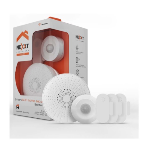 Imagen KIT ESENCIAL DE SEGURIDAD  CONEXION WIFI NEXXT HOME, DET.MOV