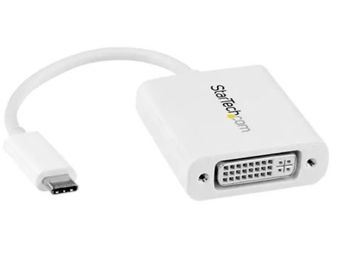 Imagen CONVERTIDOR DE VIDEO DE USB-C MACHO A DVI HEMBRA