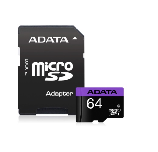 Imagen MEMORIA MICRO SD ADATA DE 64GB UHS-I CL10 SDHC/SDXC CON