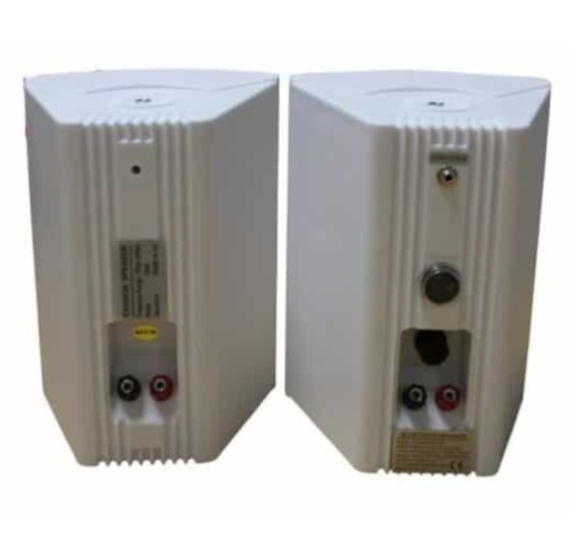 Imagen BOCINAS 2.0 3.5" REDLEAF ACTIVAS DE PARED 2X20W AUX Y BT