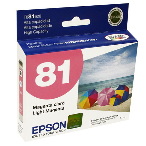 Imagen CARTUCHO DE TINTA MAGENTA LIGHT EPSON R270 T081620