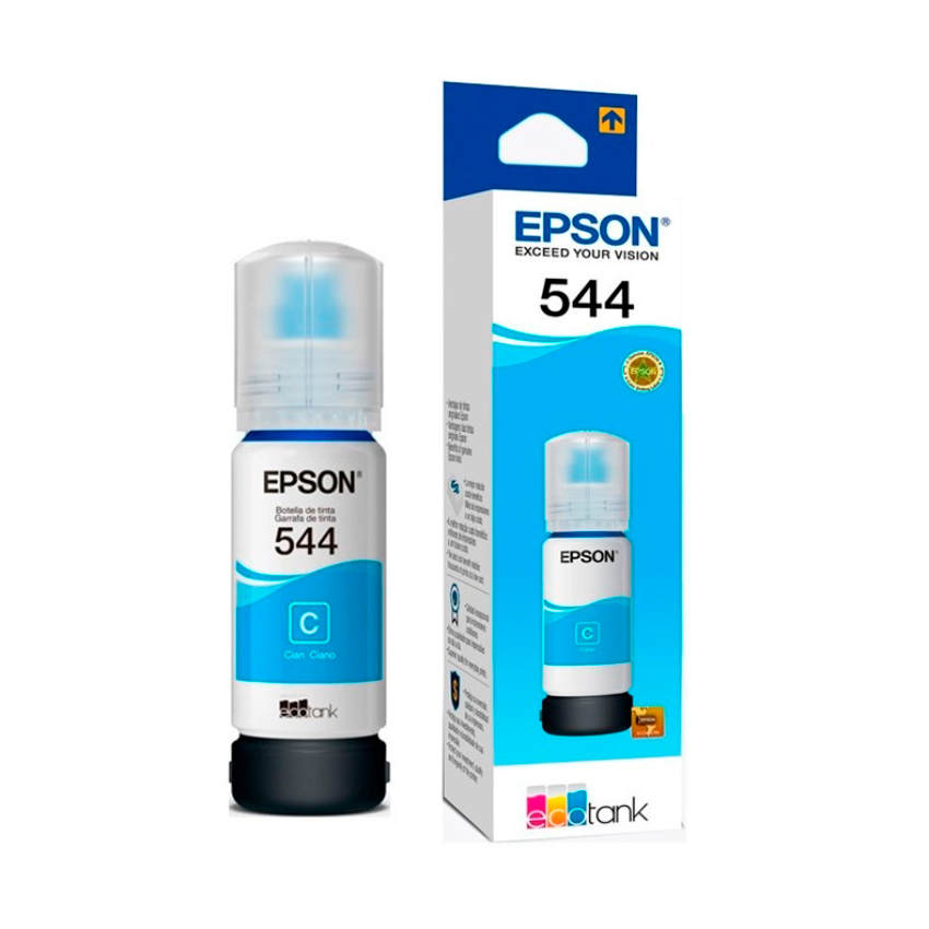 Imagen BOTELLA DE TINTA CYAN EPSON 544 T544220 65ML REN 4500 PGS
