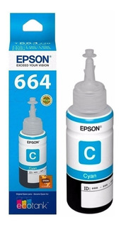 Imagen BOTELLA DE TINTA CYAN EPSON  664 T664220 70ML