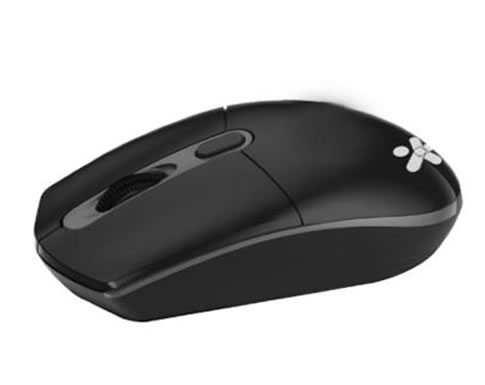 Imagen MOUSE OPTICO INALAMBRICO STYLOS STPMOI6B 1200 DPI NEGRO