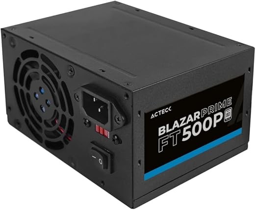 Imagen FUENTE DE PODER SFX STYLOS  SFX500W SLIM DE 500W 24 PIN
