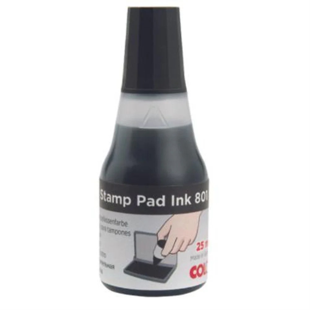 Imagen TINTA BARRILITO 801N, TIPO GOTERO PARA COJIN 25ML